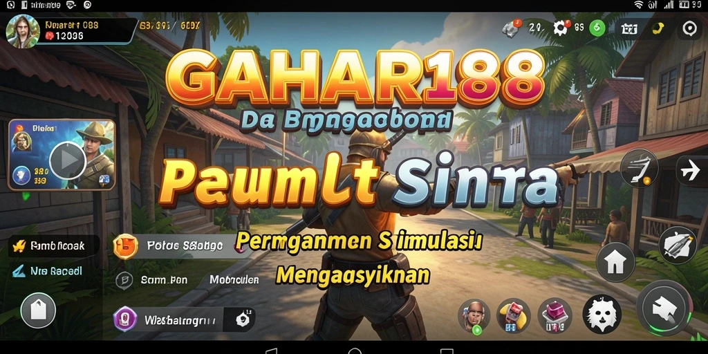 Tampilan screenshot GAHAR188 menampilkan gameplay menarik dalam simulasi.