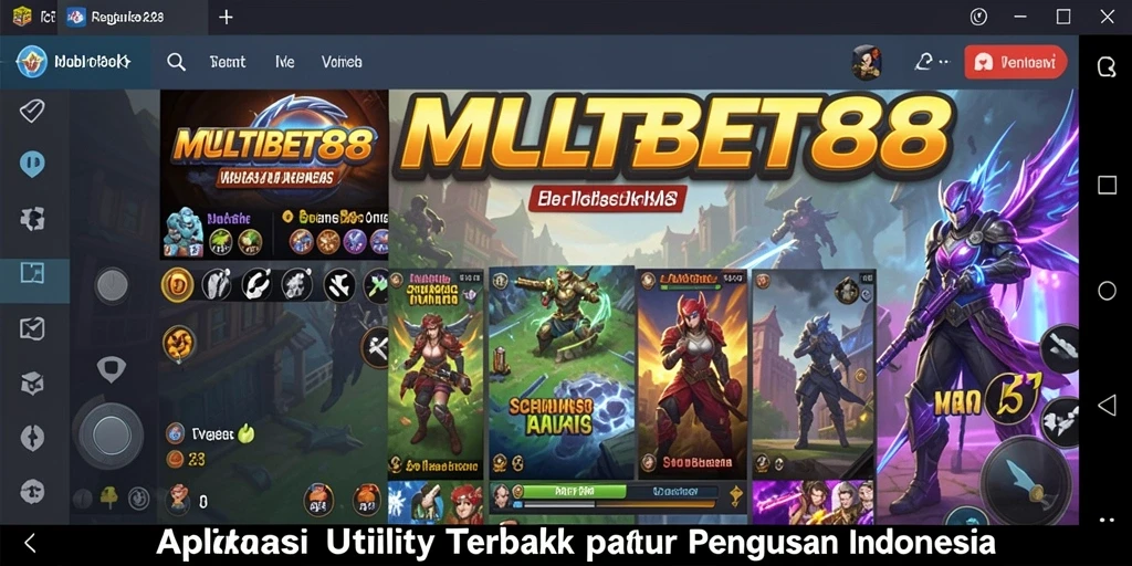 Tampilan antarmuka pengguna MULTIBET88 yang menarik dan mudah digunakan.