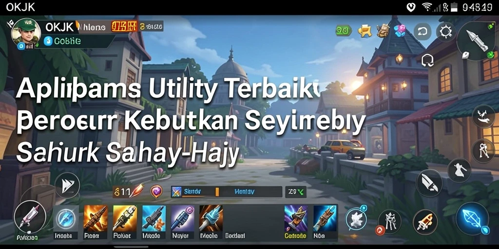 Tampilan antarmuka aplikasi OKJK yang intuitif dan mudah digunakan.